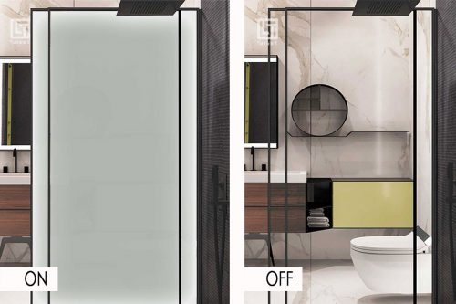 The multitude of Switchable Shower Enclosure options available, guarantee that you will be able to find the perfect match for your bathroom style and space. A huge range of sizes, styles, doors and panel options as well as matching shower trays and prices to suit every budget. LT Smart Glass have all of your needs covered for the perfect shower space solution.