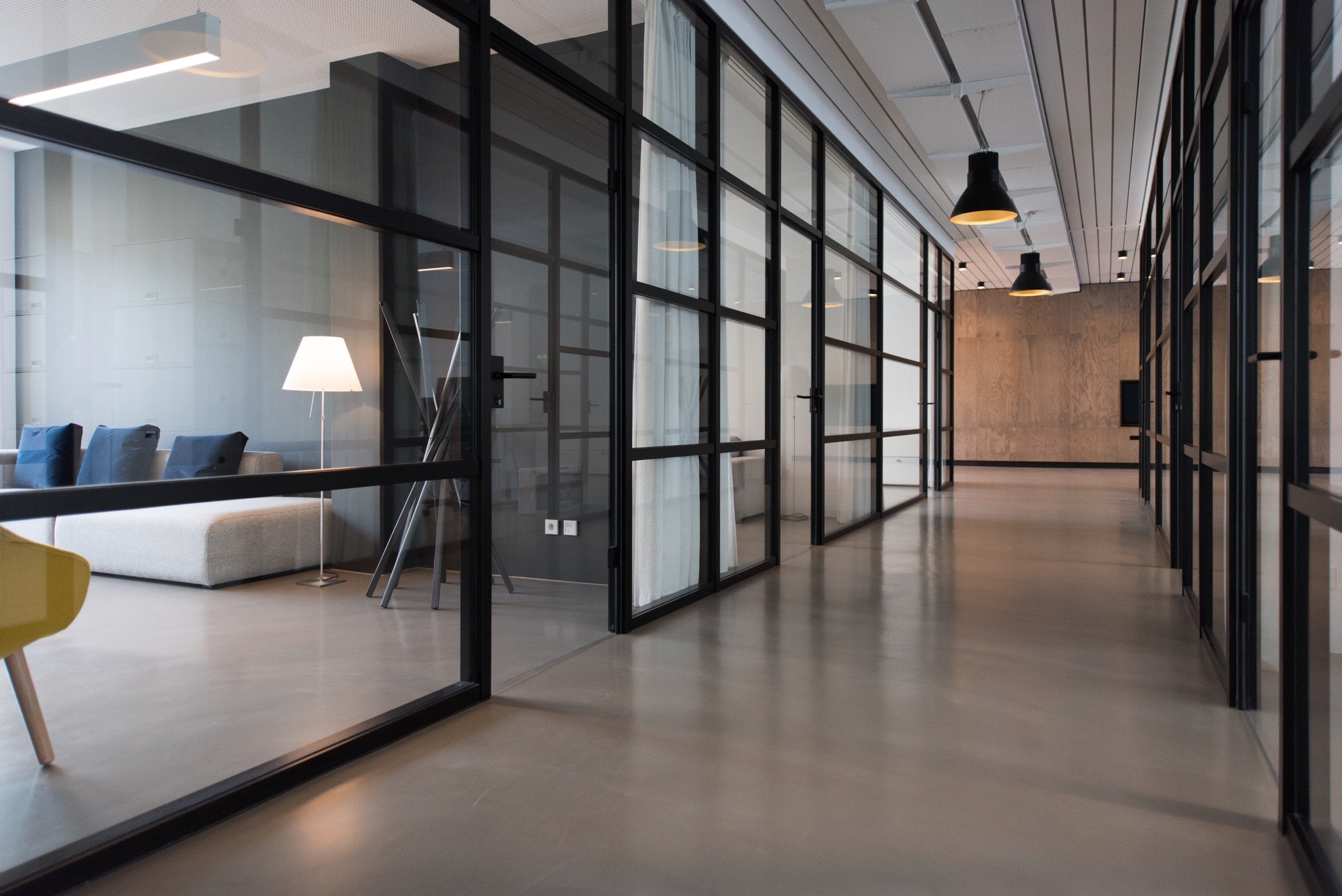 double glazed partitions