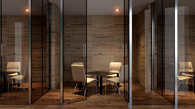 office partitions display